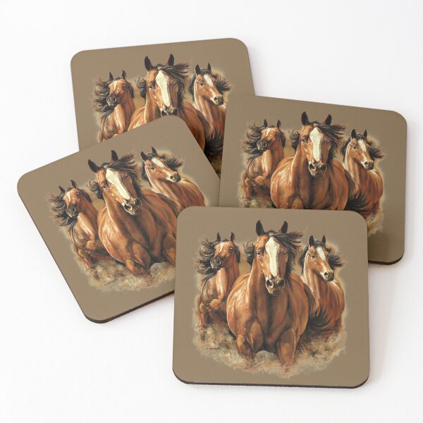 Item preview, Horse Stampede designed and sold by Cliff Bonamie Art.