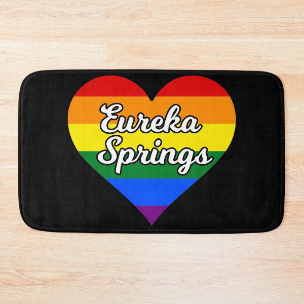 Item preview, Eureka Springs Arkansas Gay Pride Heart designed and sold by fearcity.