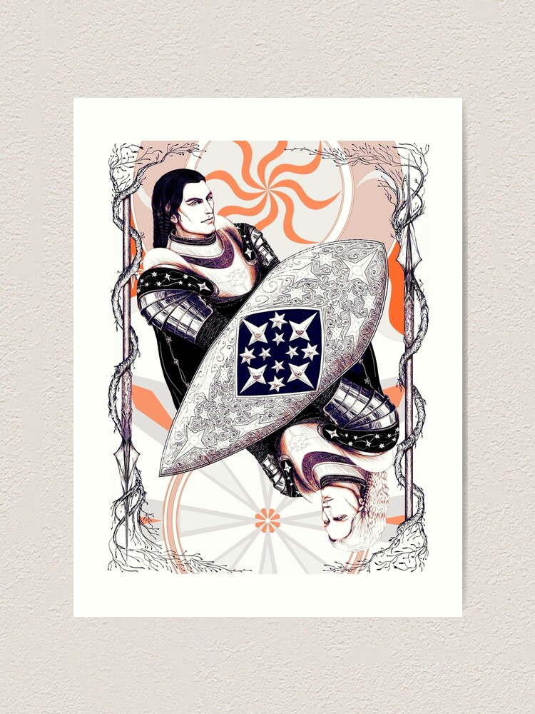Alternate view of Gil-galad the Scion of Kings (color) Art Print