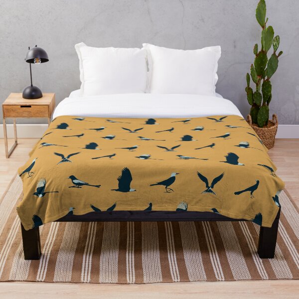 Item preview, Just Winging It - Blue and Yellow Bird print designed and sold by AllisonDelDuca.