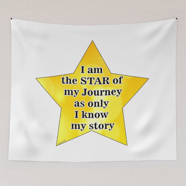 Item preview, I am the Star of my Journey as it is my Story being told. designed and sold by Intriguing Eclectives by Janelle  K.