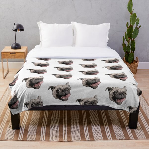 Item preview, Smiling Pug designed and sold by MOKA META.