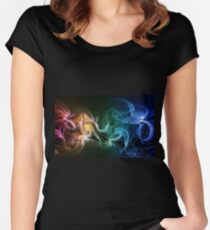 Colors explosion Women's Fitted Scoop T-Shirt