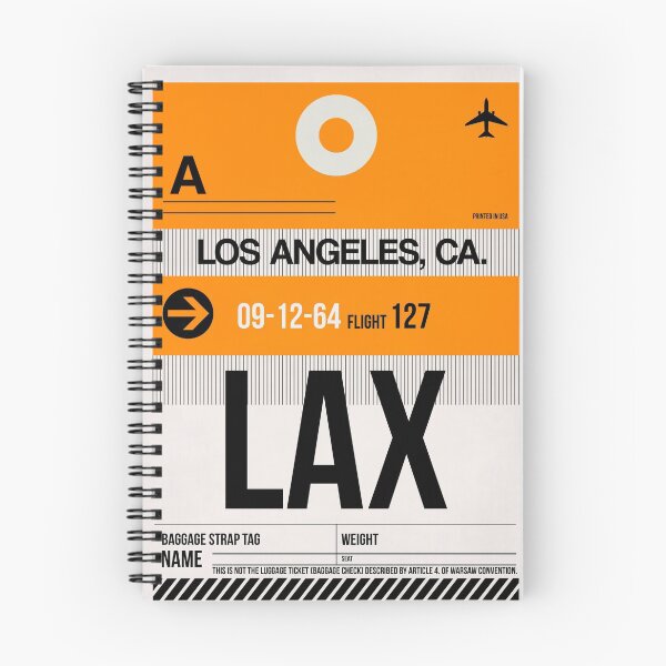 Item preview,  Los Angeles Luggage Tag 2 designed and sold by Irina March.