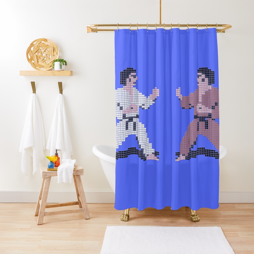 "1980s International Karate " Shower Curtain for Sale by bellingk
