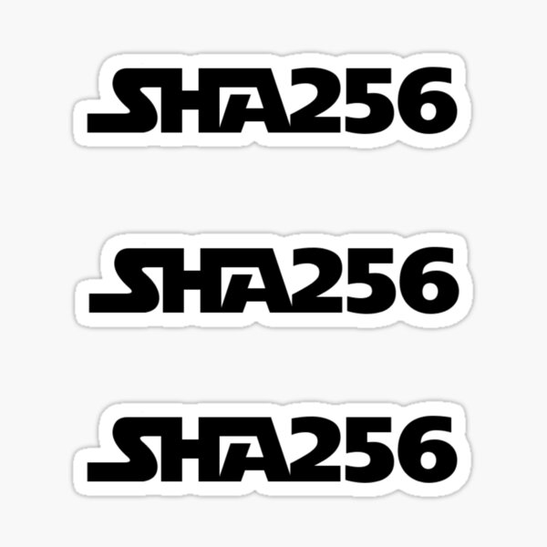 Item preview, SHA256 Stickers designed and sold by ColoCryptonaut.