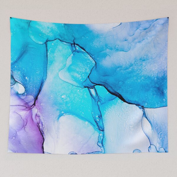 Item preview, Abstract Alcohol Ink Painting -  Unicorn Dreams designed and sold by Ilze Lucero.
