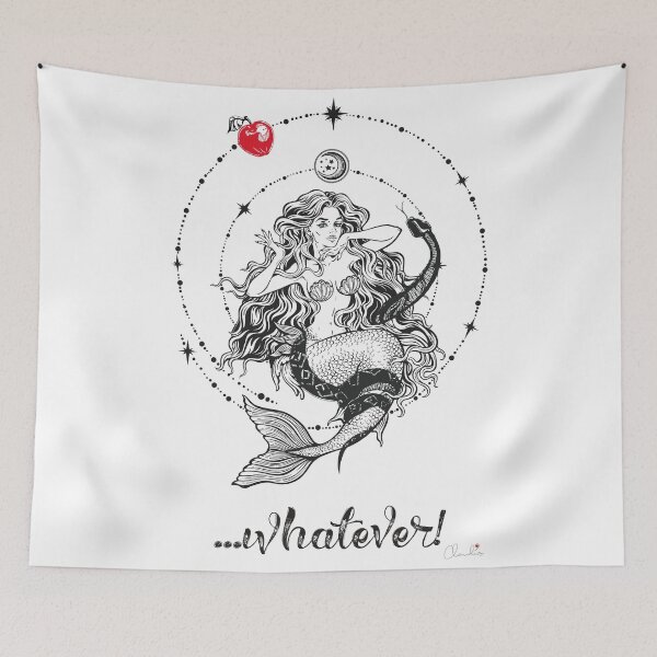 Item preview, Whatever Mermaid...Follow Your Dreams designed and sold by ClaudiaFlores.