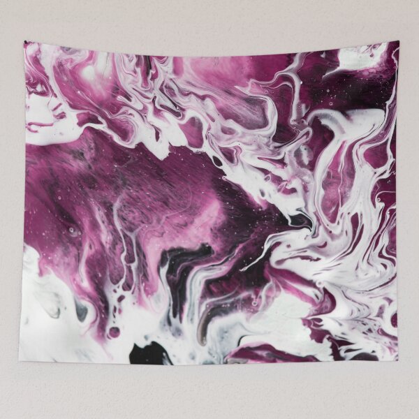 Item preview, Contemporary Fluid Art - Purple I designed and sold by Ilze Lucero.
