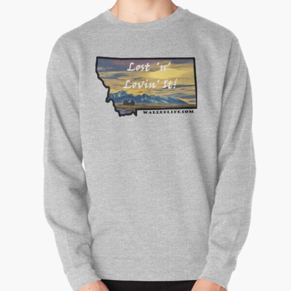 Montana Mission Mountains Shed Pullover Sweatshirt