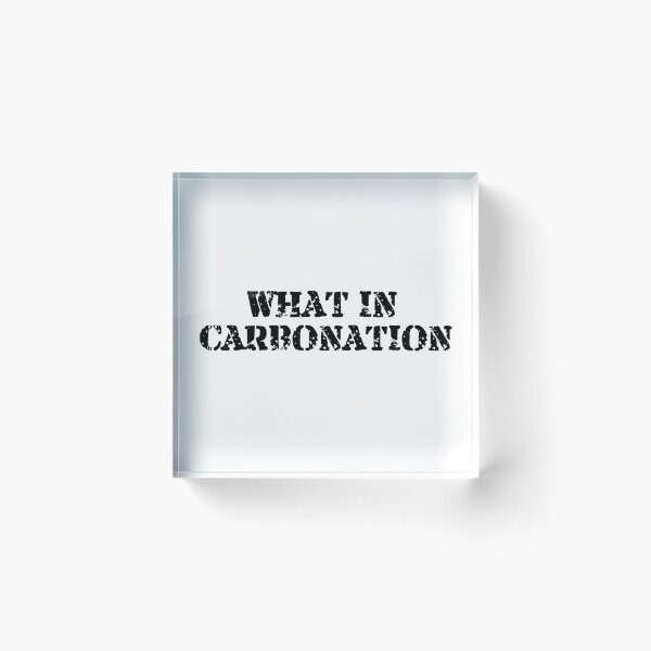 Item preview, WHAT IN CARBONATION designed and sold by ayimei.