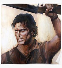 Bruce Campbell V.S Army of Darkness Poster