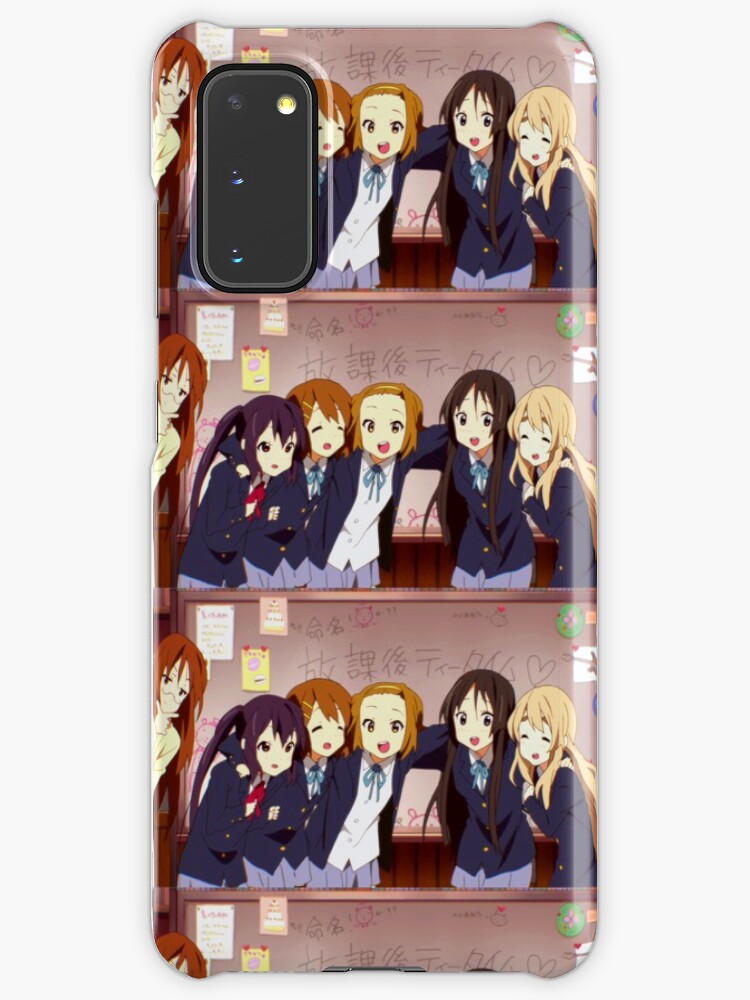 K On Ho Kago Tea Time And Sawa Chan Case Skin For Samsung Galaxy By Fishyfrank Redbubble redbubble