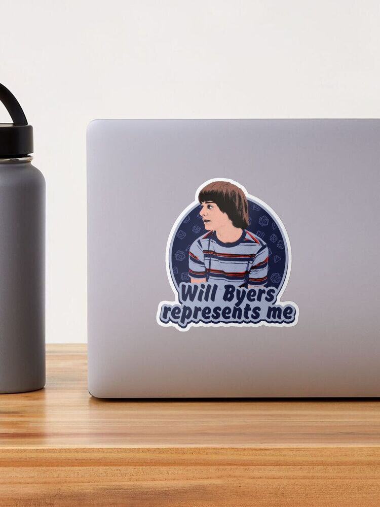 Will Byers represents me Poster by EvilSheet