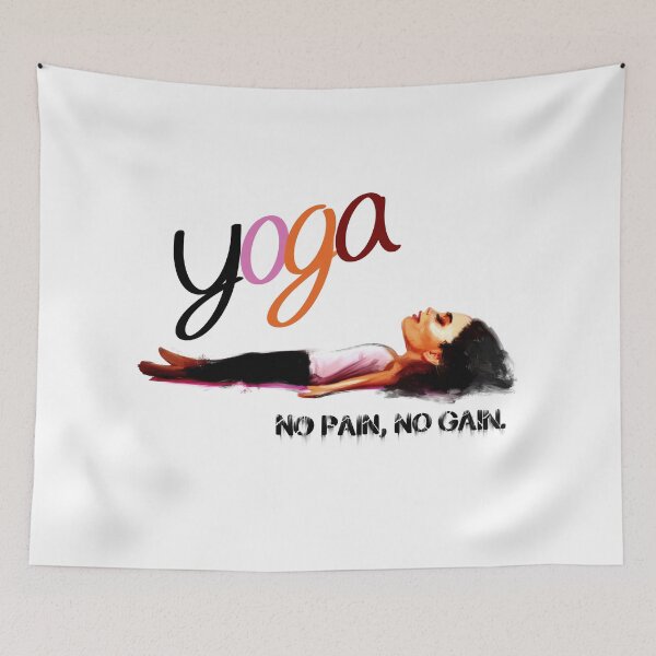 Item preview, Yoga No Pain No Gain designed and sold by ILYO-art.