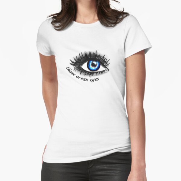 Item preview, Ocean Eyes Drawing designed and sold by Olivia Ossege.