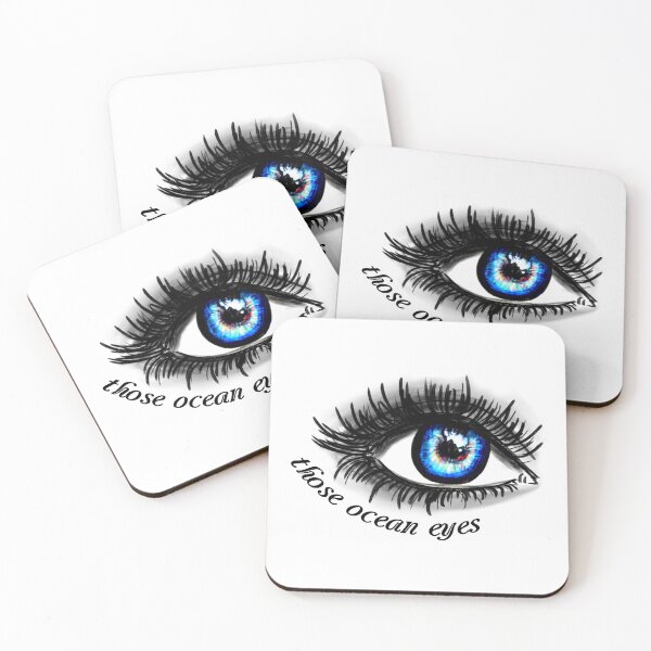 Item preview, Ocean Eyes Drawing designed and sold by Olivia Ossege.