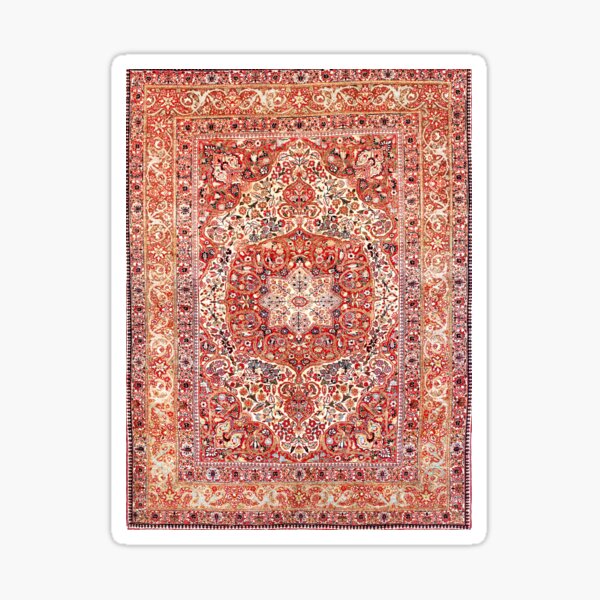 Item preview, Tabriz Azerbaijan Northwest Persian Rug Print designed and sold by Vicky Brago-Mitchell®.