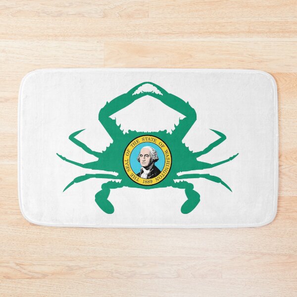 Aperçu de l'œuvre Washington Crab créée et vendue par wickedcartoons.