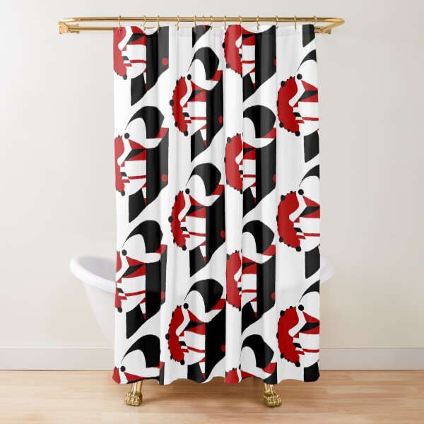 Mask Shower Curtain