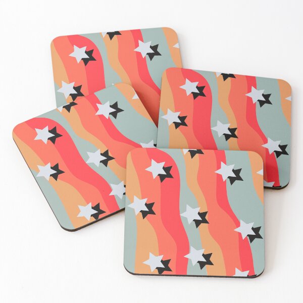 Item preview, Retro Colorful Stars designed and sold by cdmarchant.