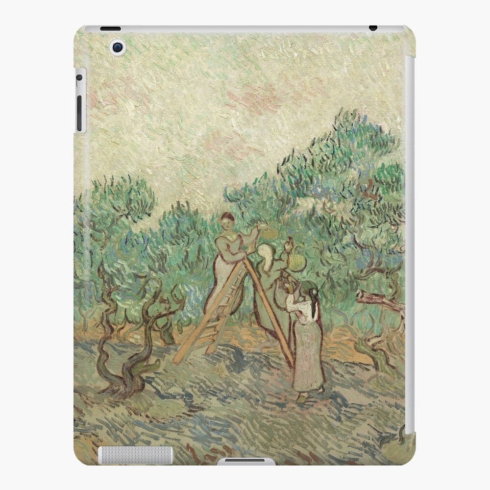 The Olive Orchard by Vincent van Gogh - Classic Art iPad Case & Skin