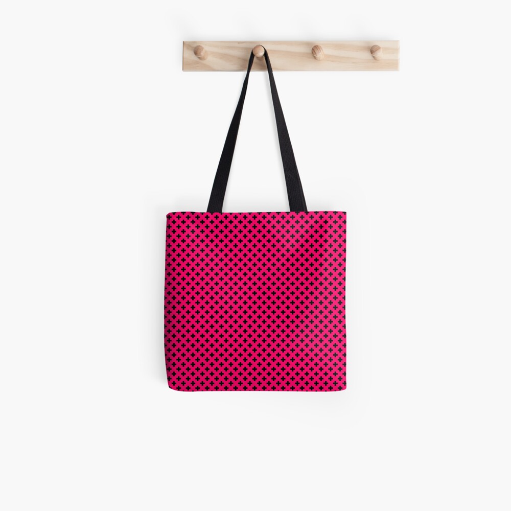 neon pink bag