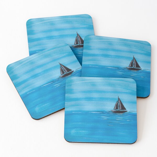 Item preview, Sail boat on the ocean designed and sold by LeighsDesigns.