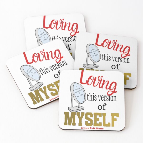 Item preview, Loving this version of myself designed and sold by GrownFolkMotto.