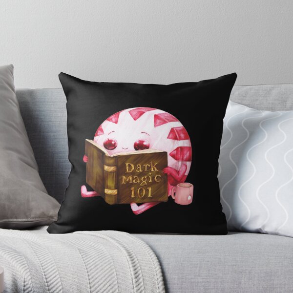 baby peppermint buttler Throw Pillow