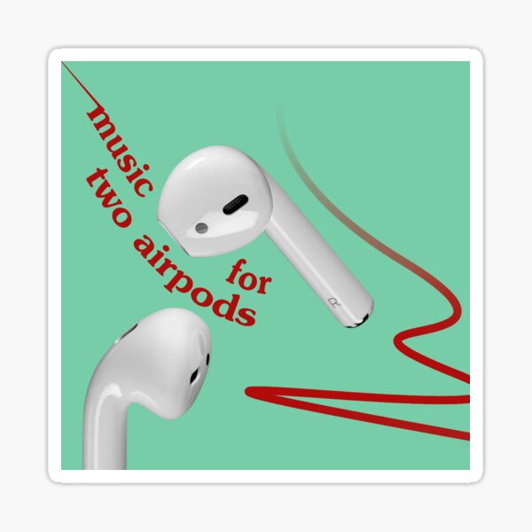 Item preview, Music for Two Airpods designed and sold by rssr-jpeg.
