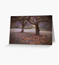 fallen fruit Greeting Card