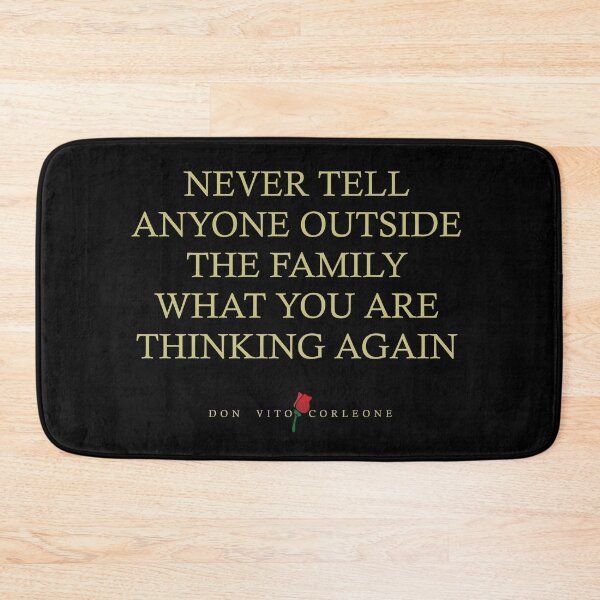 Item preview, Quotes from: The Godfather on Thinking T-shirt, Stickers and Gifts designed and sold by Miscellaneous Co..