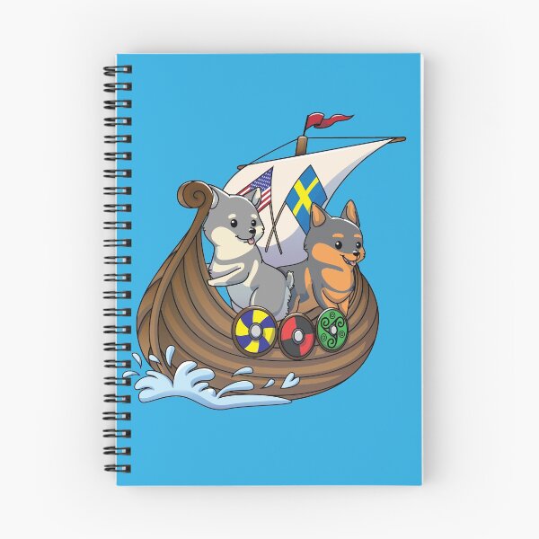Item preview, Viking Dogs- Gray stub designed and sold by littlewoofs.
