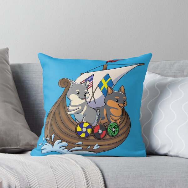 Item preview, Viking Dogs- Gray stub designed and sold by littlewoofs.