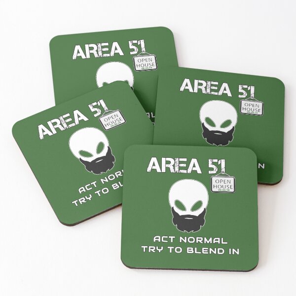 Item preview, AREA 51 Storm Area 51 Funny Alien in a disguise design designed and sold by tinytiger77.