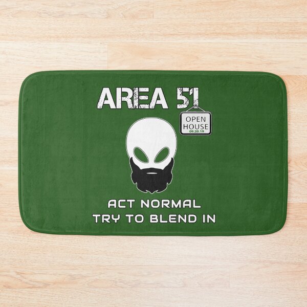 Item preview, AREA 51 Storm Area 51 Funny Alien in a disguise design designed and sold by tinytiger77.