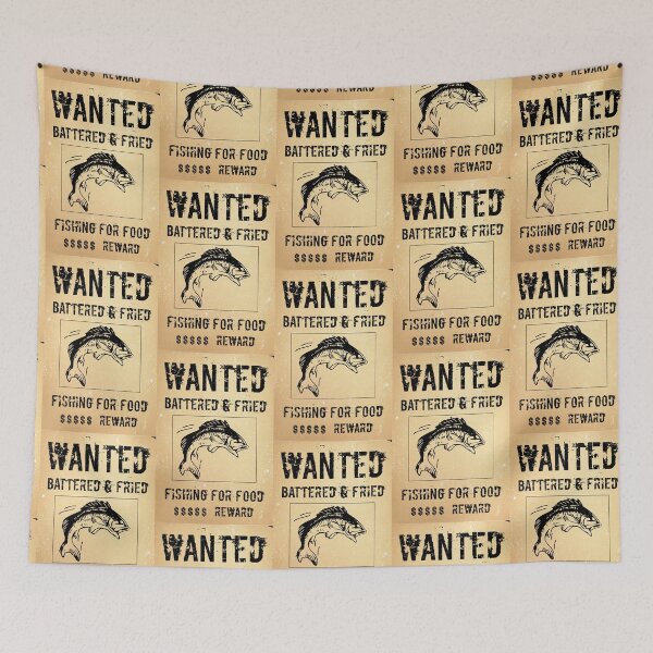 Item preview, Wanted : battered and fried designed and sold by bluehair.