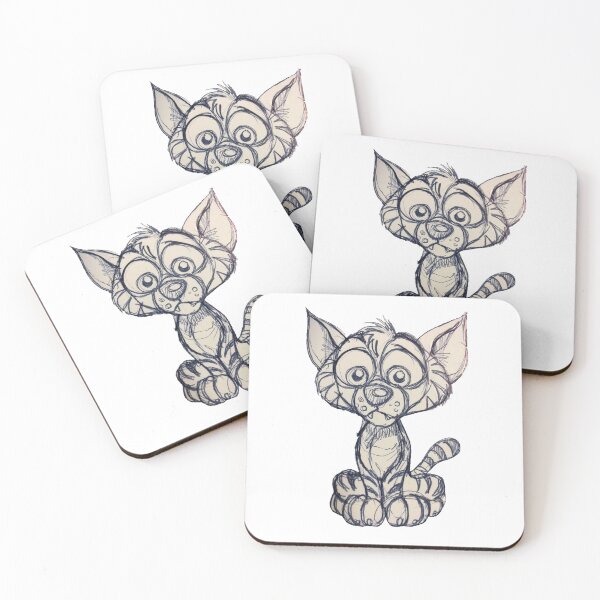 Item preview, Kitty Sketch designed and sold by wickedcartoons.