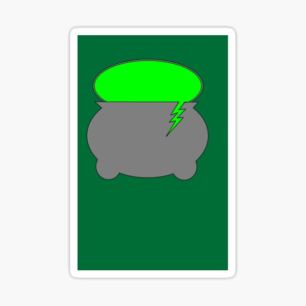 Captain Cauldron logo Sticker