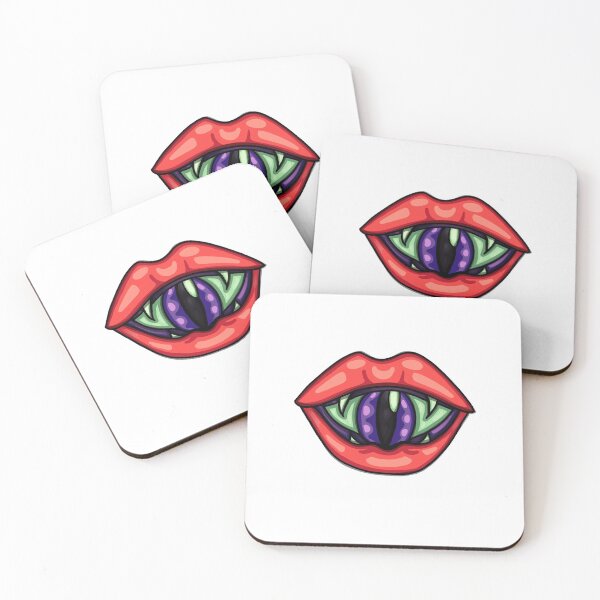 Item preview, Never or Now Lips Sticker designed and sold by unicornado.