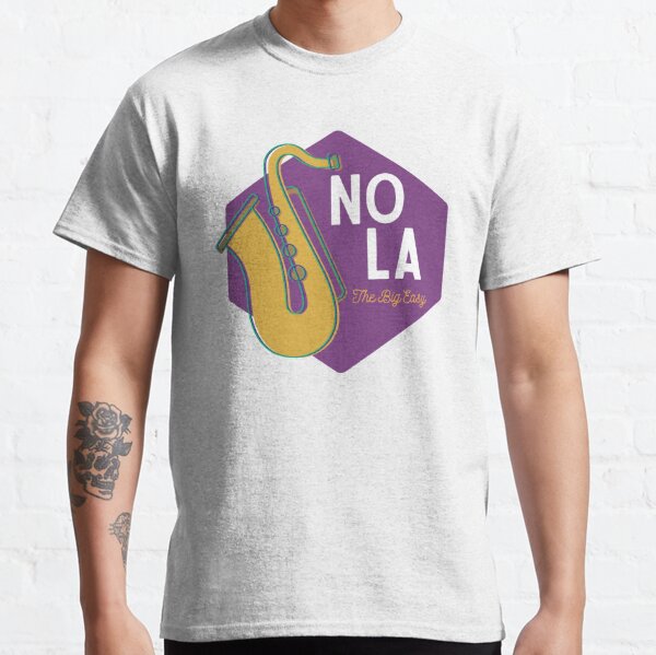 NOLA New Orleans The Big Easy Home! T-shirts Top