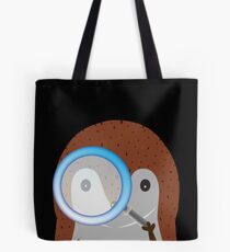 Bolsa de tela Erizo con lupa