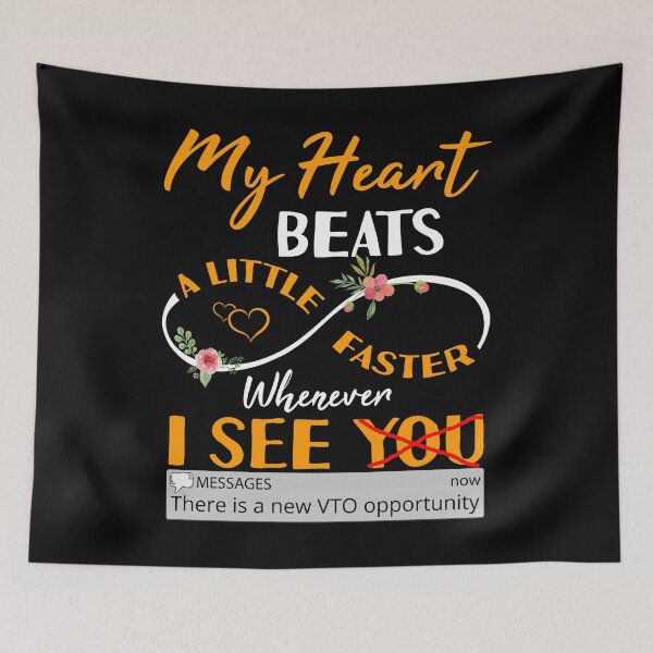 Item preview, Heart Beats Faster Whenever I See VTO designed and sold by Swagazon.