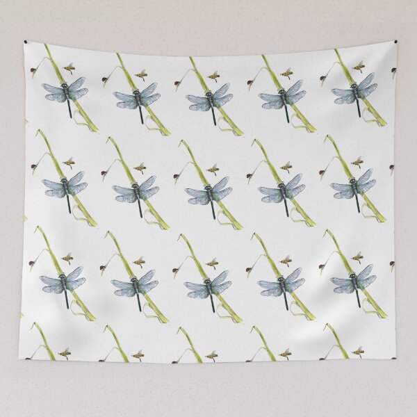 Item preview, Blue dragonfly and her friends Ms. Ladybug and Mr. Honeybee designed and sold by PaulinePS.