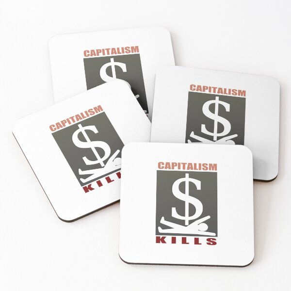 Item preview, Capitalism Kills  designed and sold by SimplyNun.