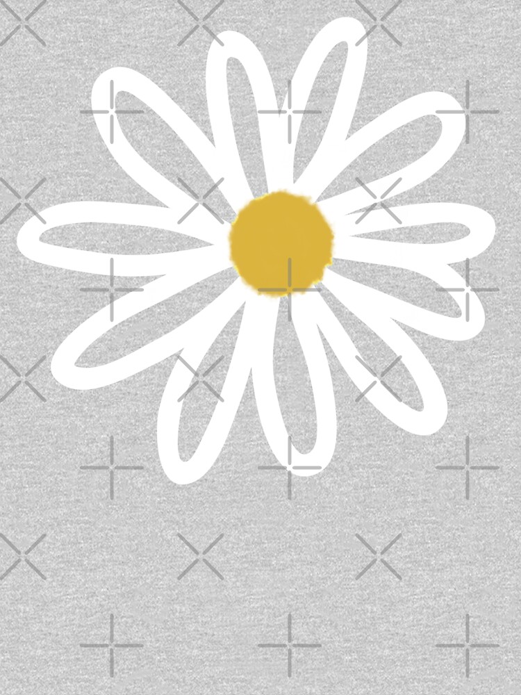 Daisy Puff 2 Cute Floral Pattern In White And Light Mustard Yellow Kids T Shirt By Kierkegaard Redbubble