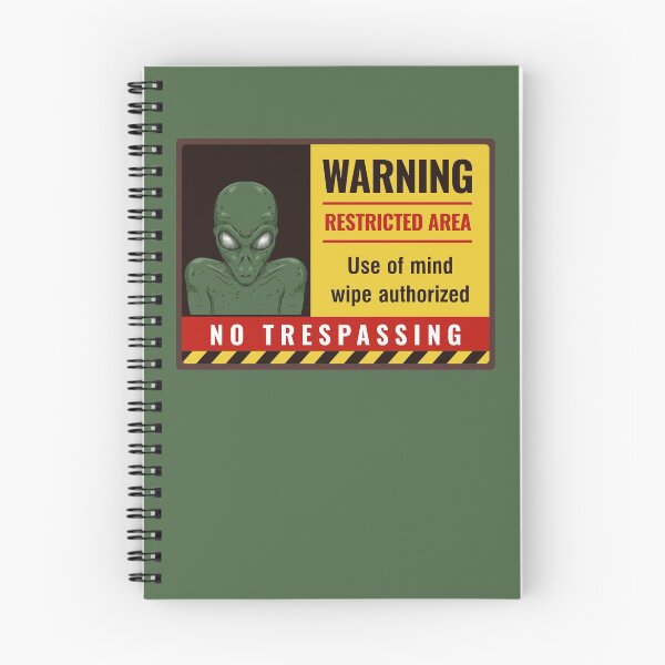Item preview, Restricted Alien Base Sign designed and sold by LimeStorm.