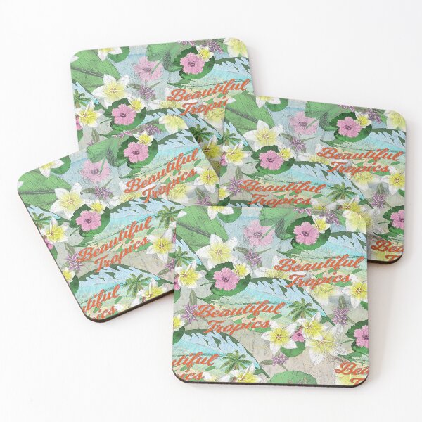 Item preview, Retro Beautiful Tropics Pattern designed and sold by elee.