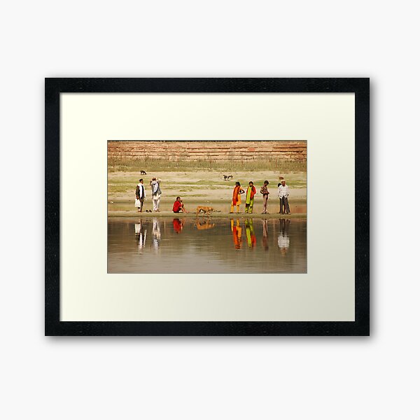 Waiting for the Ferryman Framed Art Print